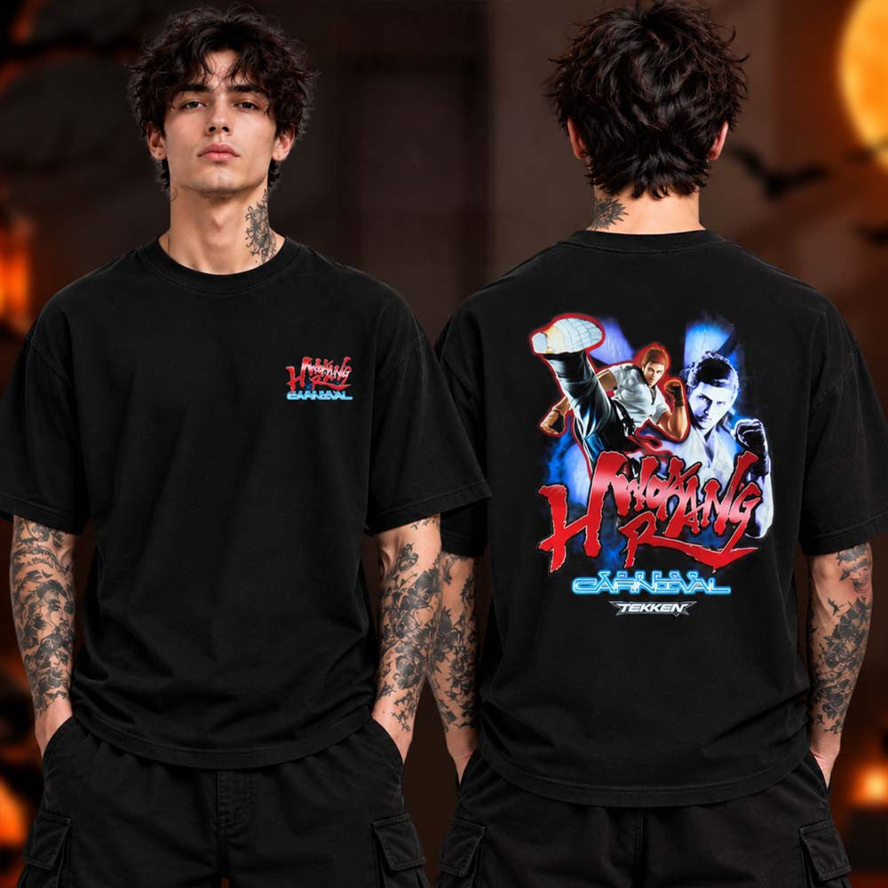 Carnival X Tekken Merch Hwoarang T-Shirt Best Presents For Tekken Lovers - Foxy23shop