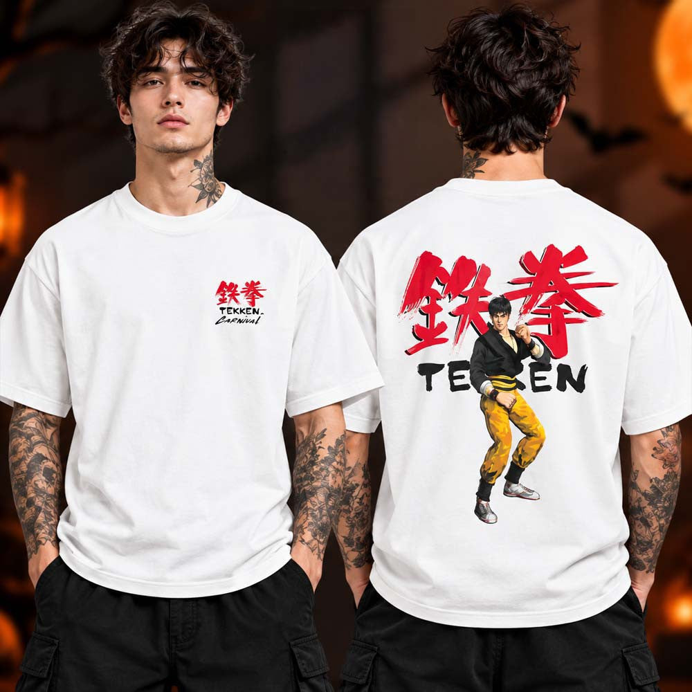 Carnival X Tekken Collection Merch Tekken 3 Y2k T-Shirt Unique Gifts For Brother - Foxy23shop