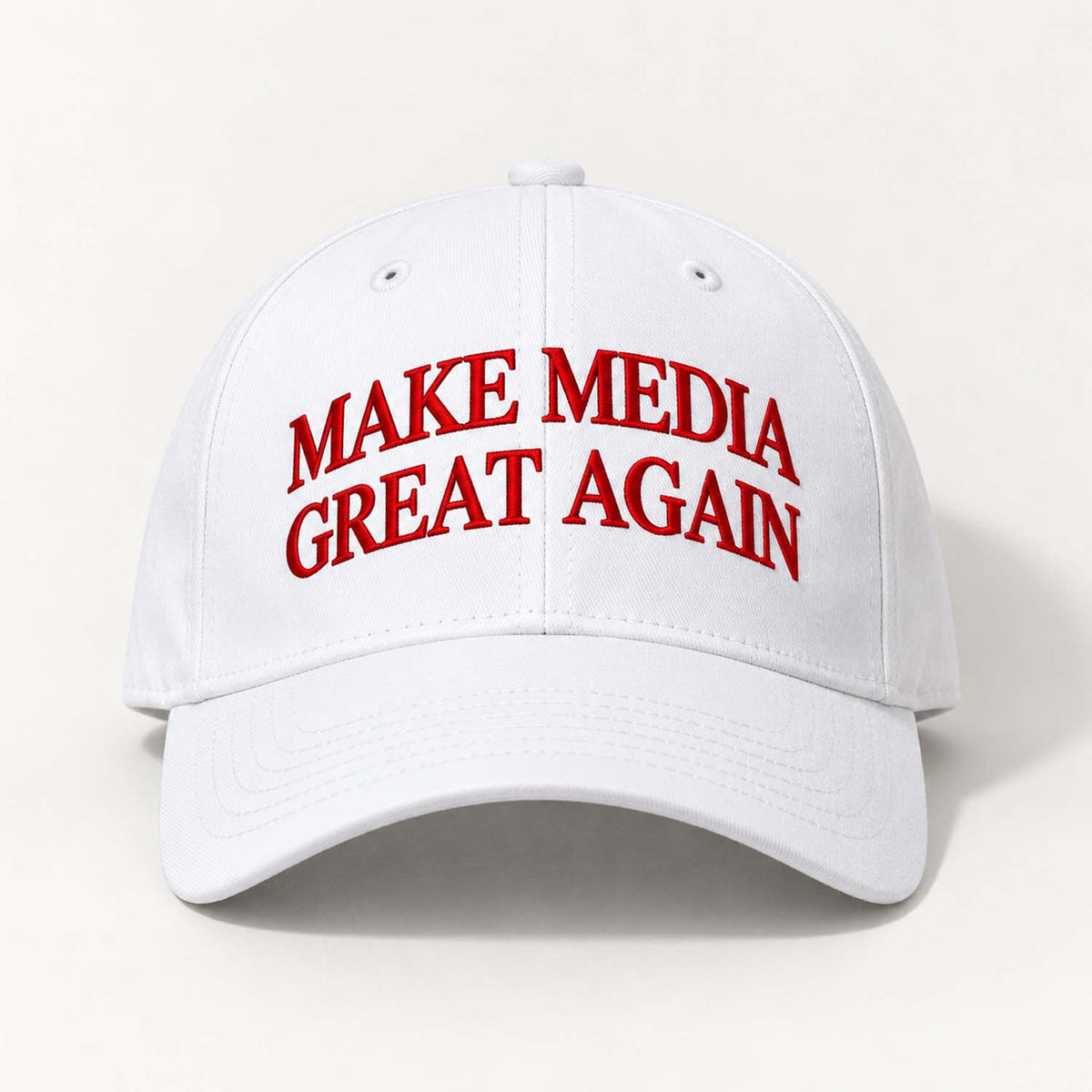 Make Media Great Again Hat Funny MAGA Baseball Cap Gifts For Supporters - Foxy23shop