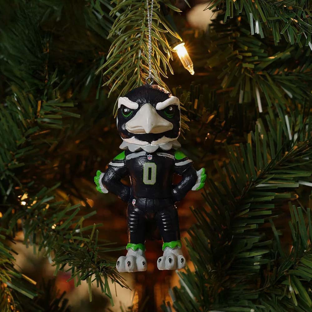 Seattle Seahawks Mascot Christmas Ornament Xmas Tree Decor Best Gifts For The 12s - Foxy23shop