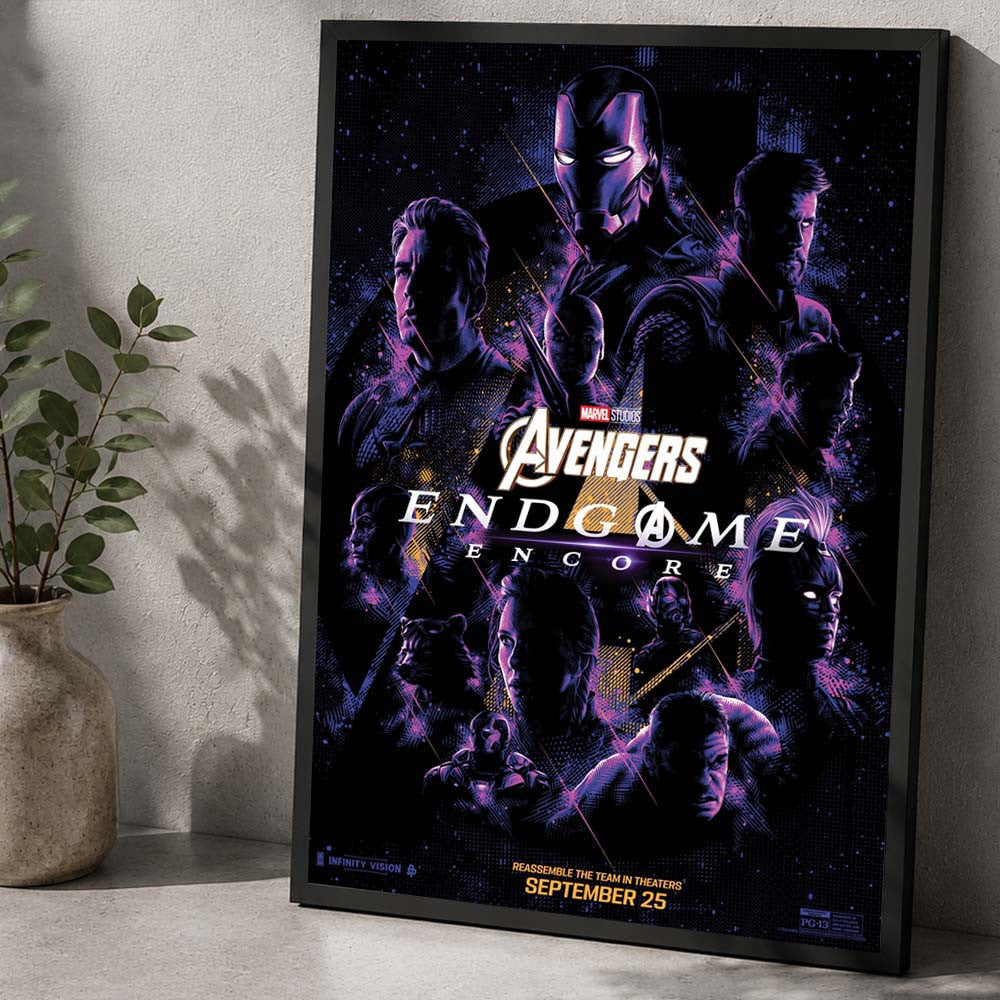 Avengers Endgame Encore Poster Best Wall Decor Avengers Lover Gift Ideas - Foxy23shop