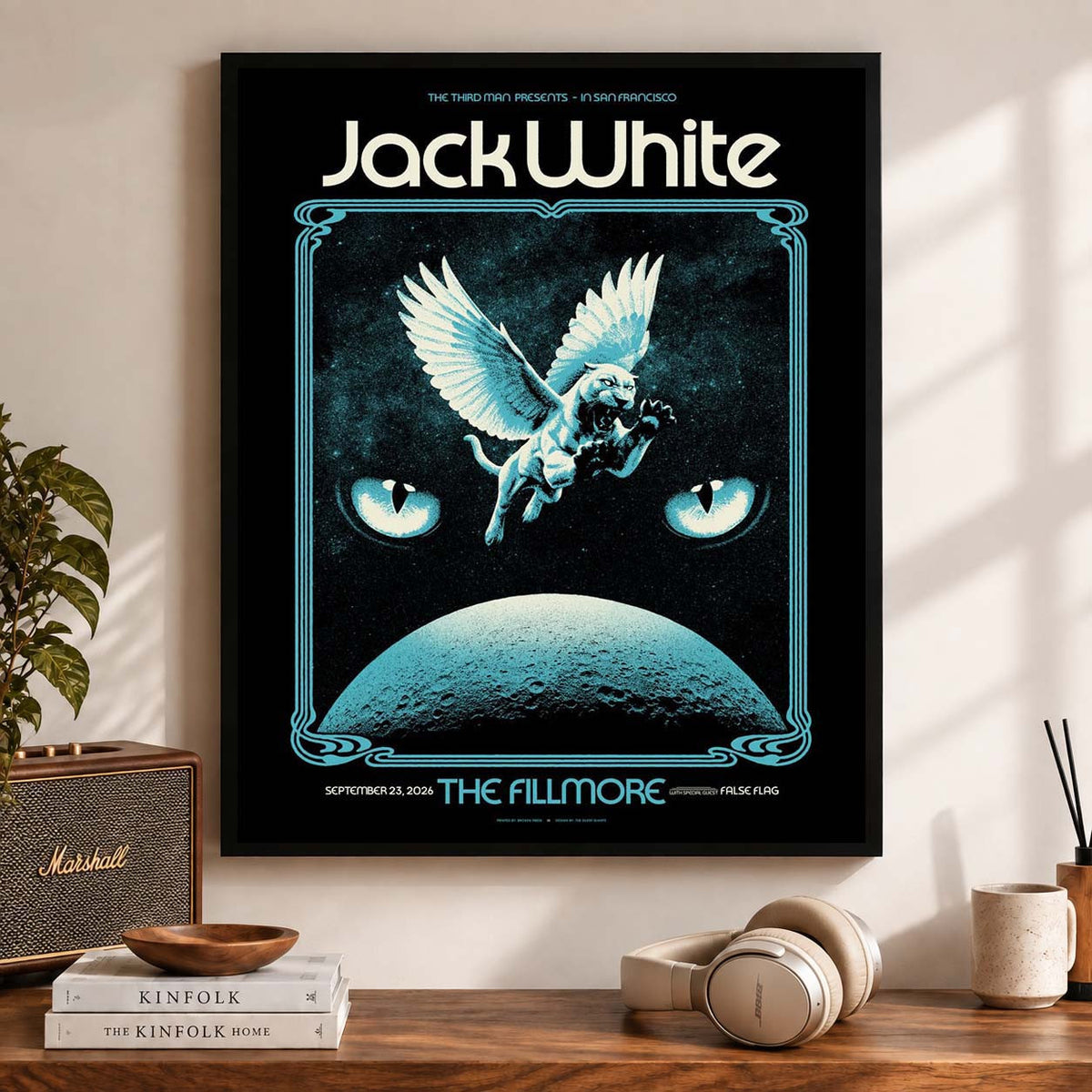 Jack White San Francisco CA 2026 Show Poster Jack White Merch Presents For Fans - Foxy23shop