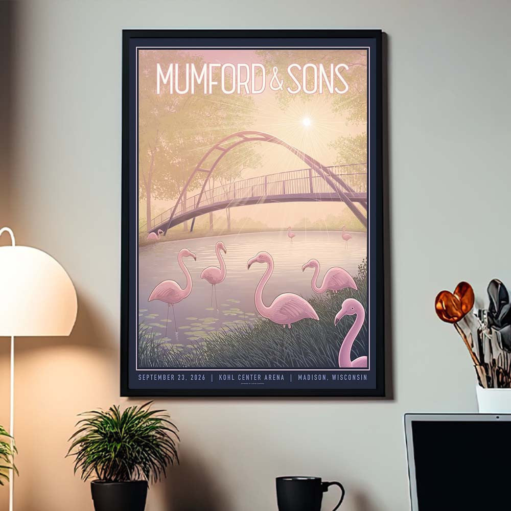 Mumford And Sons Madison Wisconsin 2026 Event Poster Mumford And Sons Merch Gifts For Rock Fans - Foxy23shop