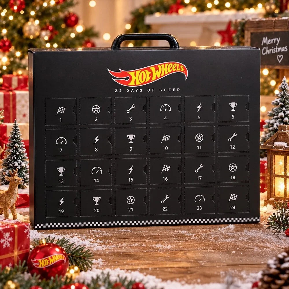 IKEA X Hot Wheels Advent Calendar 2026 Christmas Eve Countdown Xmas Gift Ideas - Foxy23shop