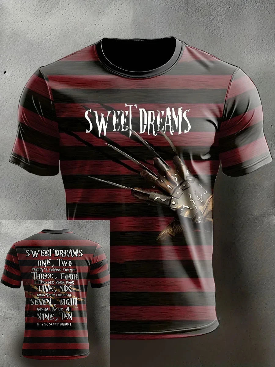 Sweet Dreams Funny Halloween Horror T-Shirt Scary Halloween Costume Gifts For Husband - Foxy23shop