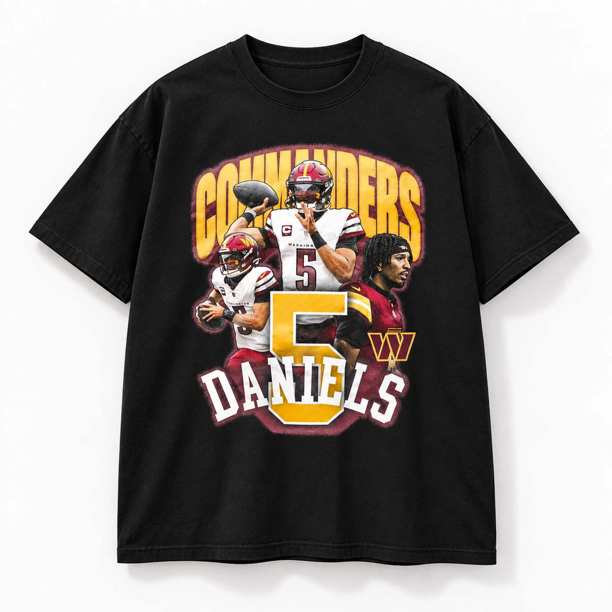 Jayden Daniels Washington Commanders T-Shirt Best Gifts For Jayden Daniels Fans - Foxy23shop