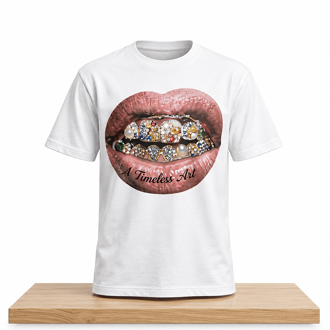Warren Zaire Emery Timeless Art Renaissance Grillz Lips T-Shirt Gifts For Warren Zaire Fans - Foxy23shop