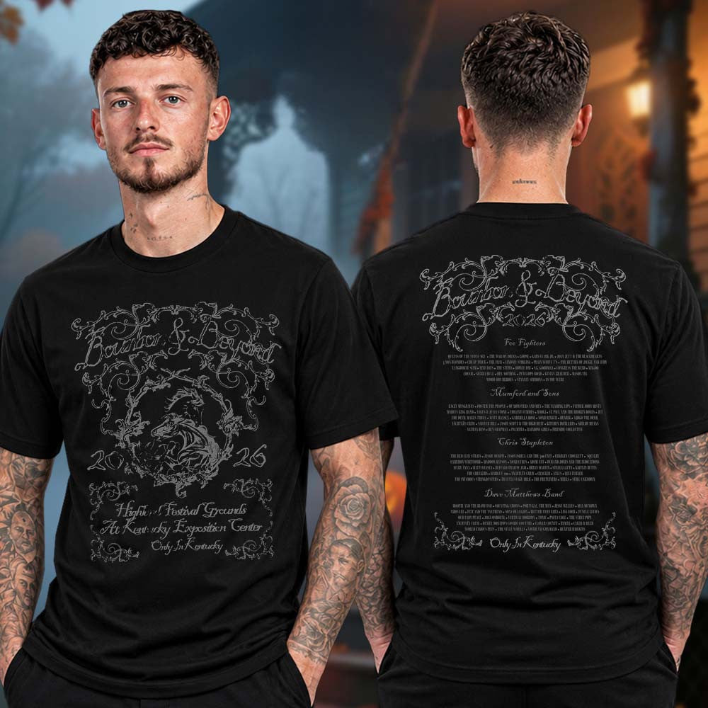 Bourbon And Beyond Festival 2026 Merch Fillygree Line Up T-Shirt Gifts For Music Buffs - Foxy23shop