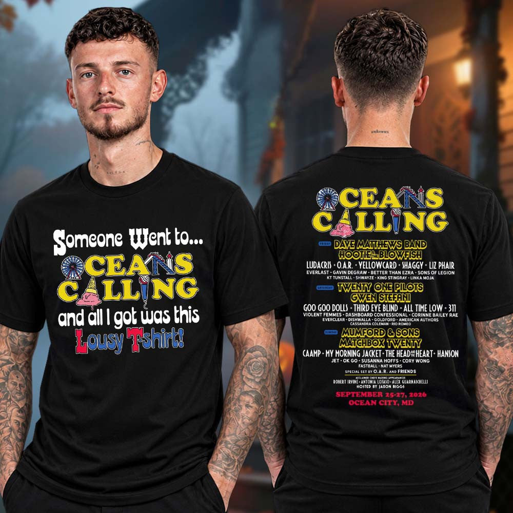 Oceans Calling Festival 2026 In Ocean City MD T-Shirt Best Gifts For Music Lovers - Foxy23shop