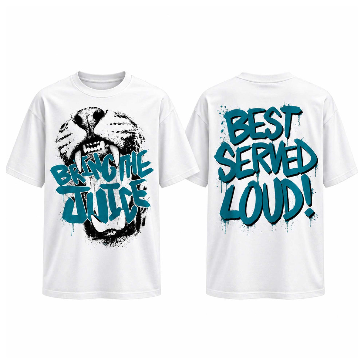 Jacksonvillie Jaguars Bring The Juice Best Served Loud T-Shirt Jacksonvillie Jaguars Merch - Foxy23shop