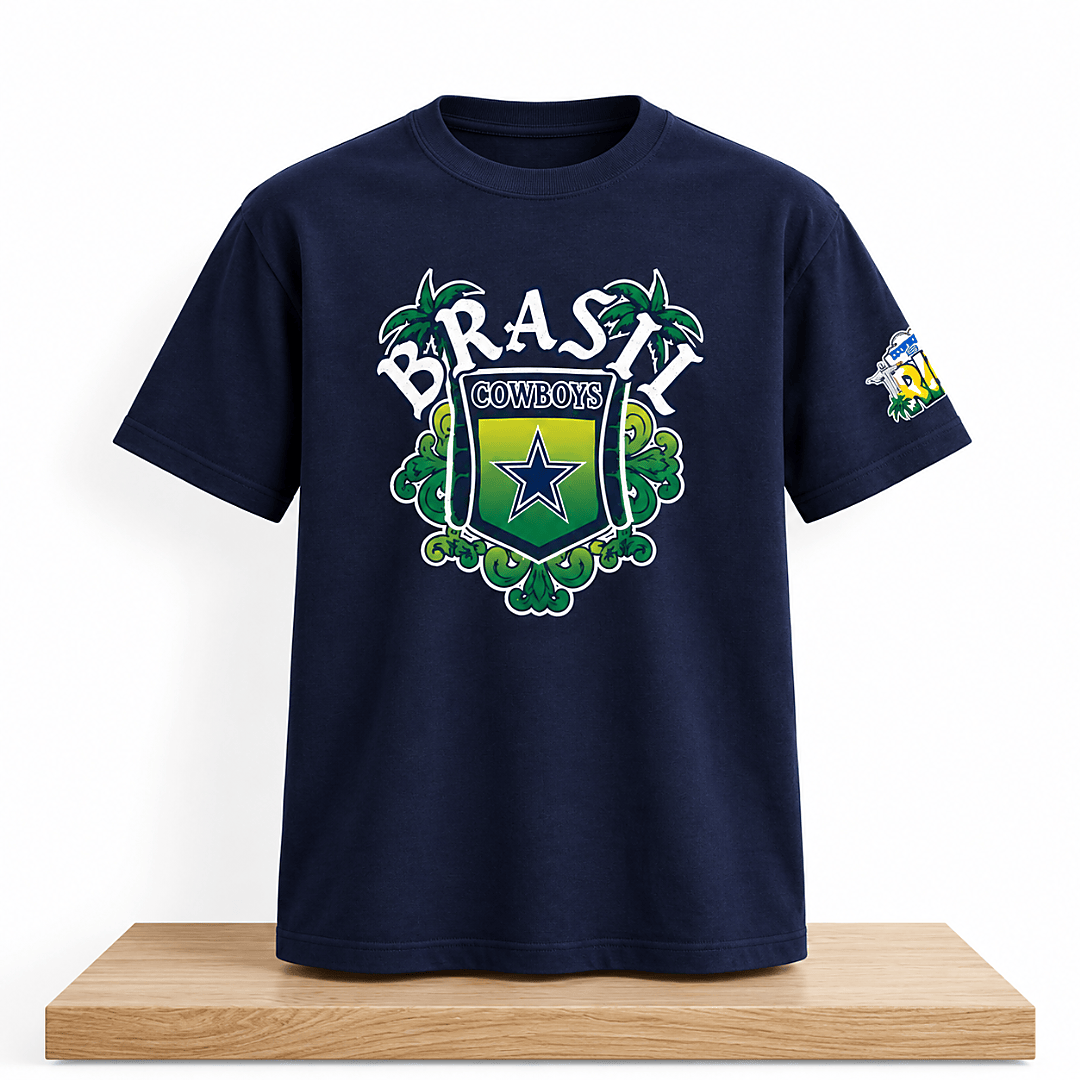 Dallas Cowboys Brasil 2026 T-Shirt Dallas Cowboys Merch Football Fan Gear - Foxy23shop