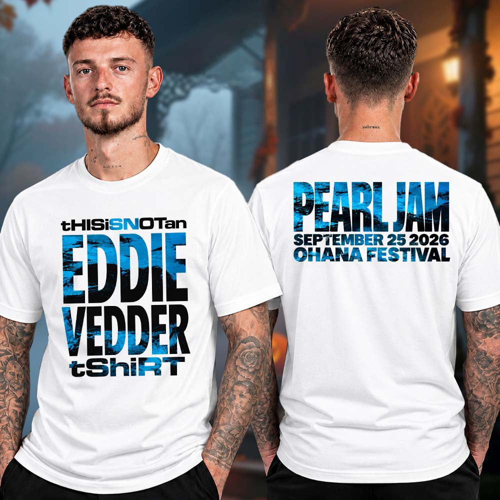 Pearl Jam Ohana Festival 2026 Event T-Shirt Pearl Jam Concert Outfits Gift For Fans - Foxy23shop