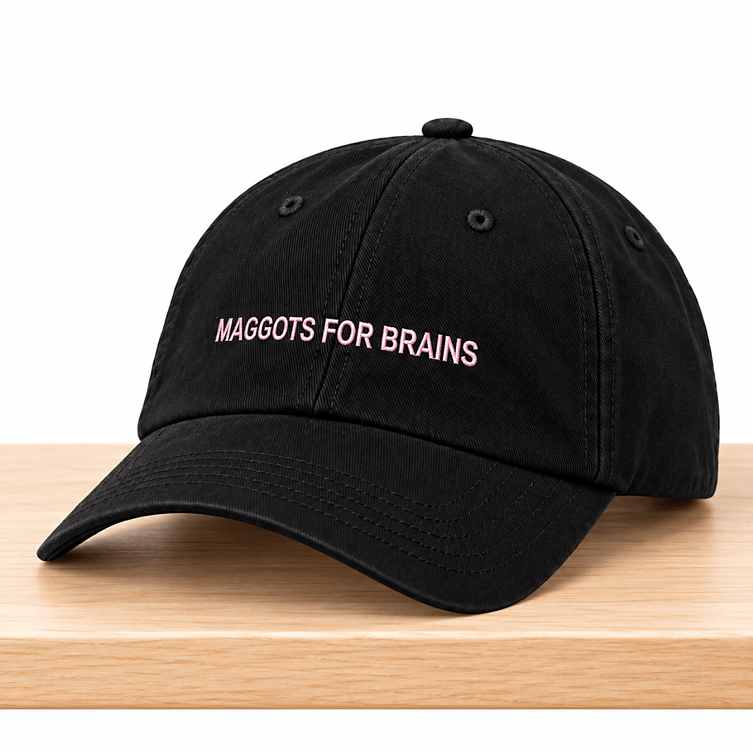 Olivia Rodrigo Maggots For Brains Hat Olivia Rodrigo Baseball Cap Music Lover Gifts - Foxy23shop