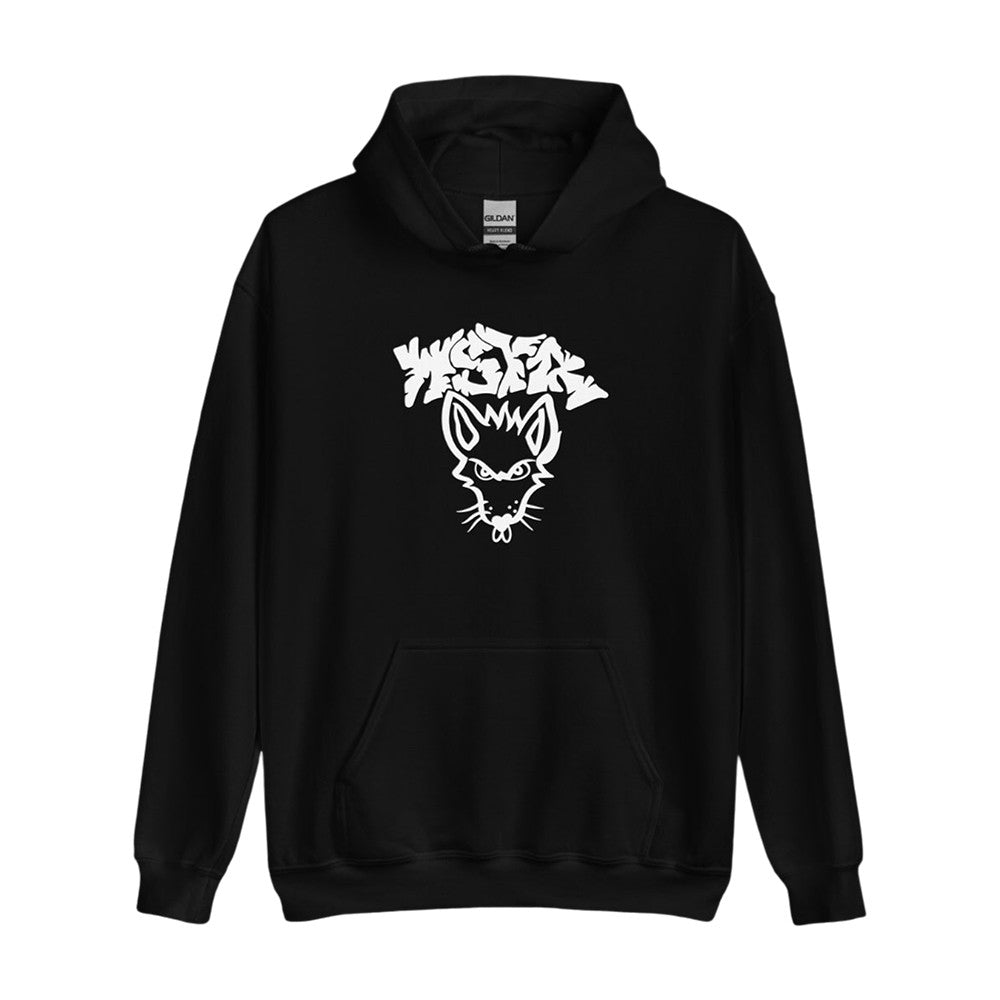 Wstr Merch Wstr Rat Logo Hoodie Black Gifts For People Who Like Music - Foxy23shop