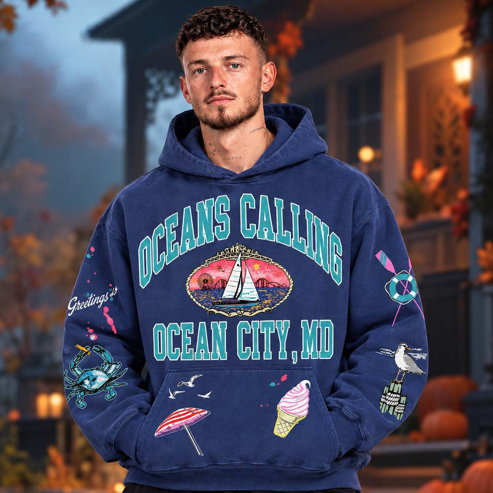 Oceans Calling Festival 2026 In Ocean City MD Hoodie Gift Ideas For Boyfriend - Foxy23shop