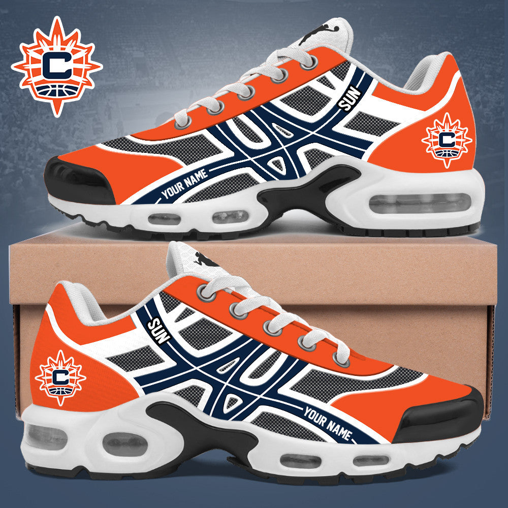 Custom Connecticut Sun Merch Basketball Air Max Plus Sneakers Gifts For Basketball Lovers - Foxy23shop