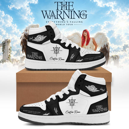 Custom The Warning Merch Everything's Falling Tour Shoes The Warning Sneakers - Foxy23shop
