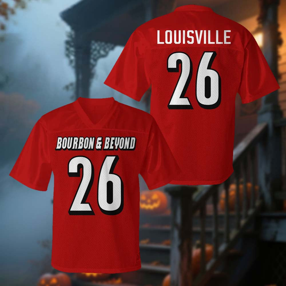 Bourbon And Beyond Festival 2026 Merch Beyond 26 Red Jersey Presnets For Boyfriend - Foxy23shop