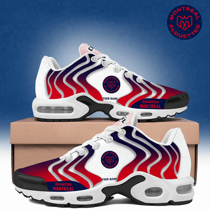 Customized Montreal Alouettes Merch Air Max Plus Sneakers Best Gifts For Football Fans - Foxy23shop