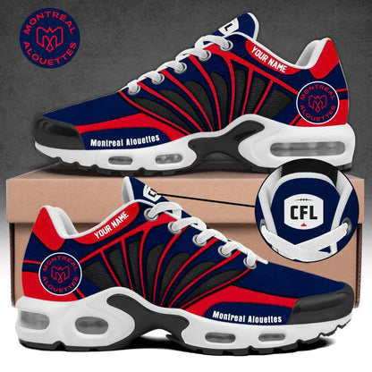 Customized Montreal Alouettes Merch Air Max Plus Sneakers Presents For Football Lovers - Foxy23shop