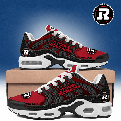 Customized Ottawa Redblacks Blue Bombers Merch Air Max Plus Sneakers Football Gifts For Boyfried - Foxy23shop