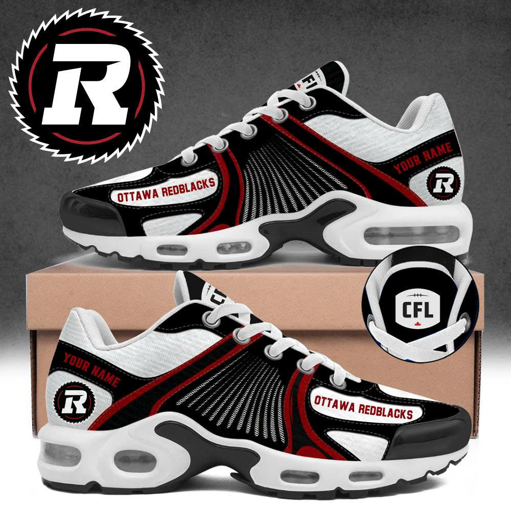 Customized Ottawa Redblacks Merch Air Max Plus Sneakers Football Gifts For Him - Foxy23shop