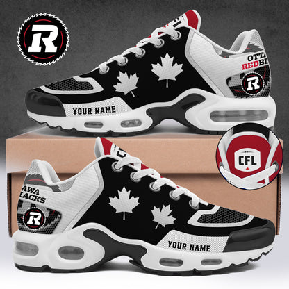 Customized Ottawa Redblacks Merch Air Max Plus Sneakers Unique Gifts For Football Fans - Foxy23shop