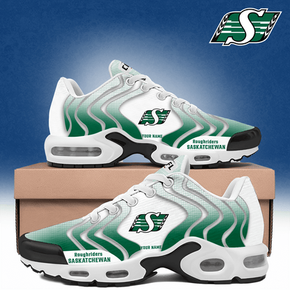 Customized Saskatchewan Roughriders Merch Air Max Plus Sneakers Gifts For Football Fan - Foxy23shop