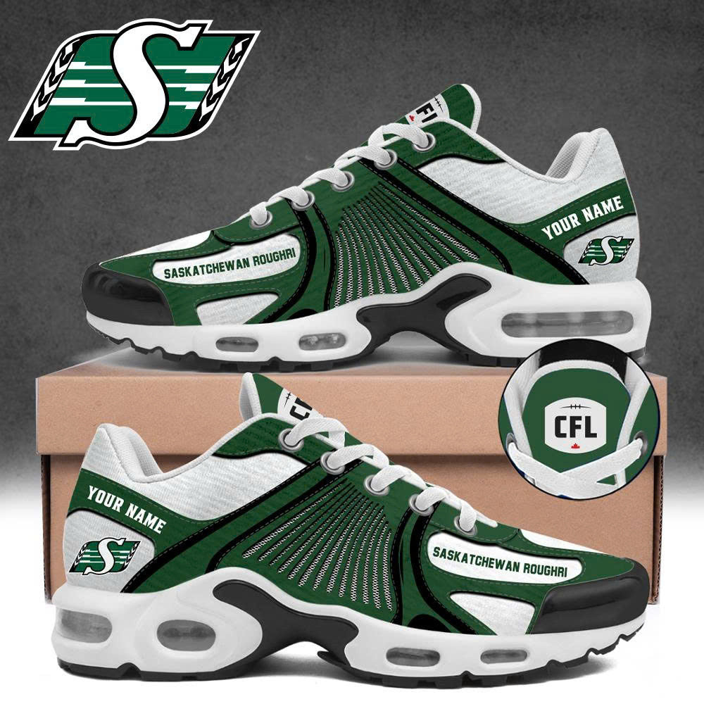 Customized Saskatchewan Roughriders Merch Air Max Plus Sneakers Best Football Gifts - Foxy23shop