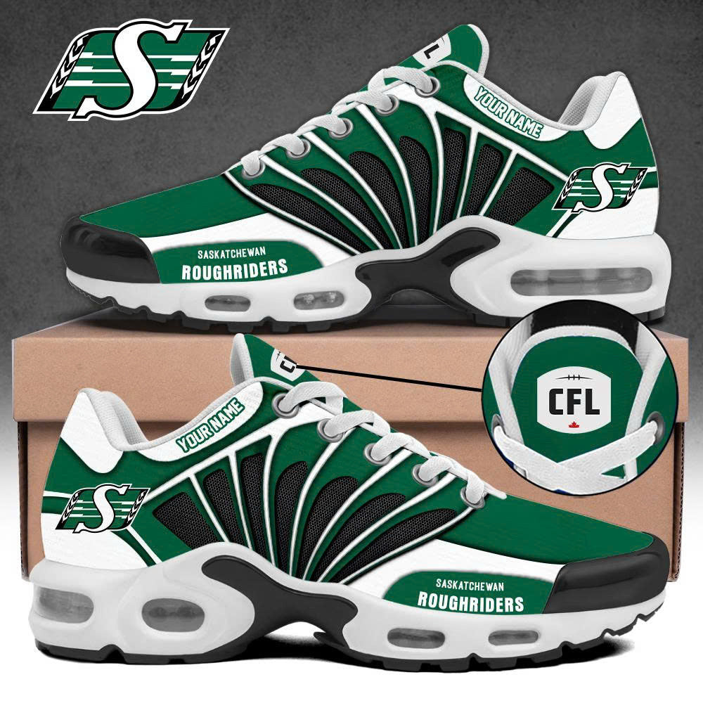 Customized Saskatchewan Roughriders Merch Air Max Plus Sneakers Presents For Football Lovers - Foxy23shop