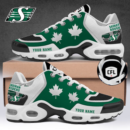 Customized Saskatchewan Roughriders Merch Air Max Plus Sneakers Unique Gifts For Football Fans - Foxy23shop