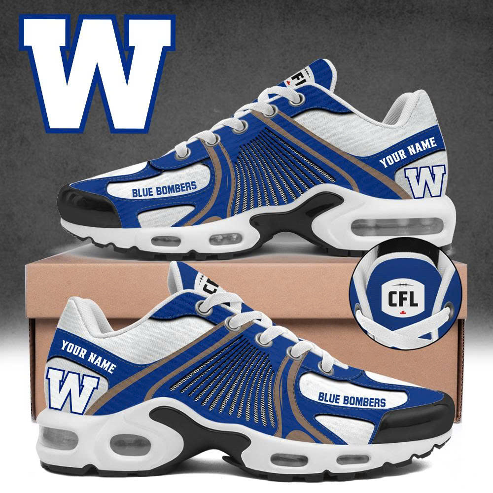 Customized Winnipeg Blue Bombers Merch Air Max Plus Sneakers Football Gifts For Lovers - Foxy23shop