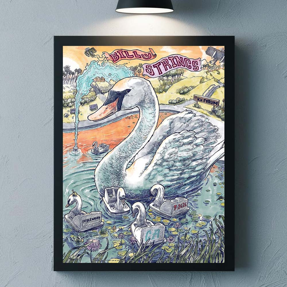 Billy Strings Inglewood California 2026 Poster Billy Strings Concert Poster Rock Lover Gifts - Foxy23shop