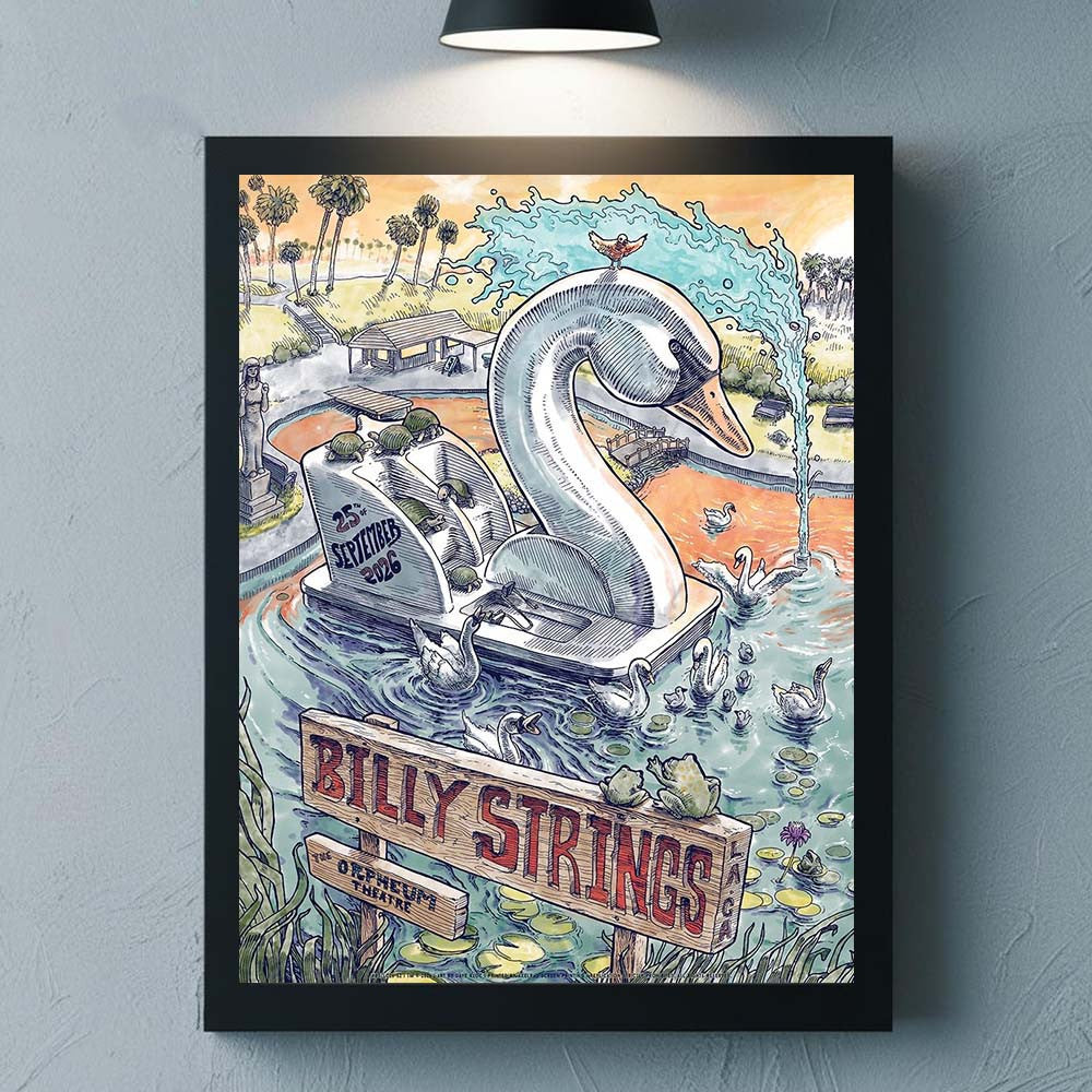 Billy Strings Los Angeles California 2026 Poster Billy Strings Concert Poster Gifts For Fans - Foxy23shop