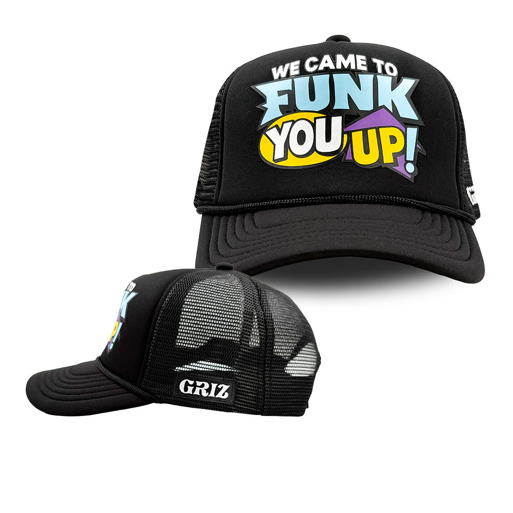 Griz Valley Of The Seven Stars Funk You Up Trucker Hat Griz Merch Gifts Idea For Fans - Foxy23shop
