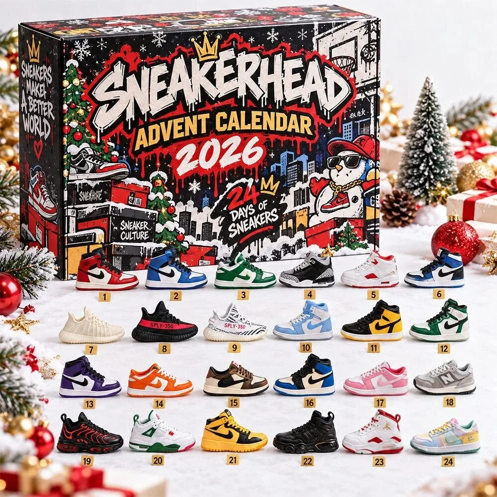 Sneakerhead Advent Calendar 2026 Christmas Eve Countdown Xmas Gifts For Brother - Foxy23shop