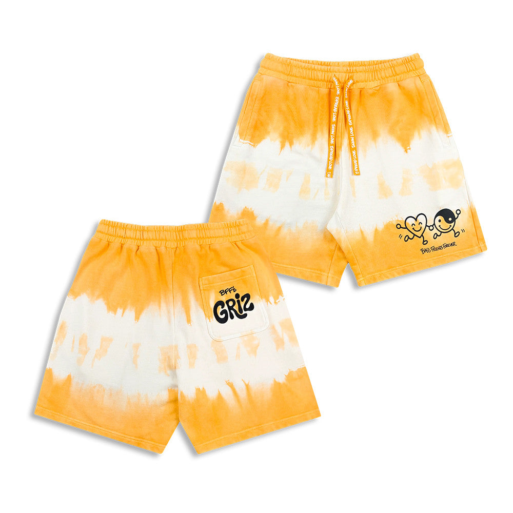 Griz Valley Of The Seven Stars Merch Bff Tie Dye Shorts Griz Clothing Gifts For Fan - Foxy23shop