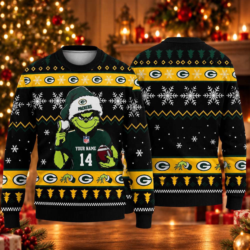 Green Bay Packers 2026 NFL Ugly Christmas Sweater 2026 Packers Apparel Fan Gear - Foxy23shop
