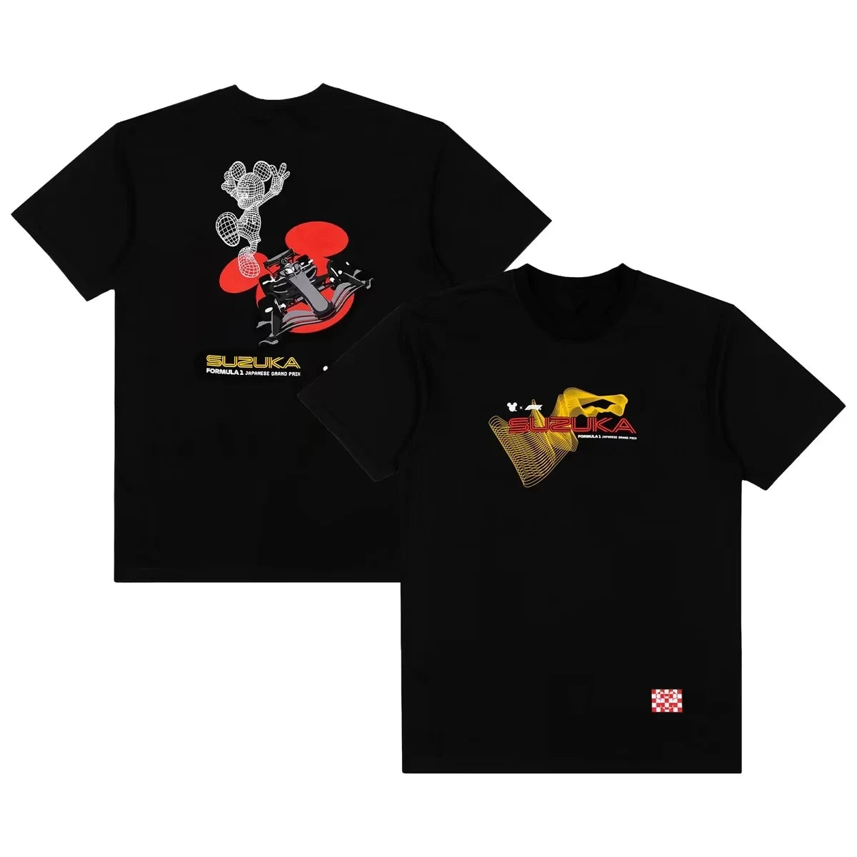 Japan Grand Prix Formula 1 X Disney T-Shirt Black Disney Formula Merch Racing Enthusiast Gifts - Foxy23shop