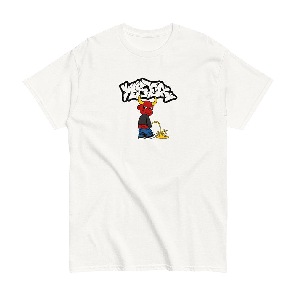 Wstr Merch Wstr Devil Baby White T-Shirt Gifts For Someone Who Loves Music - Foxy23shop