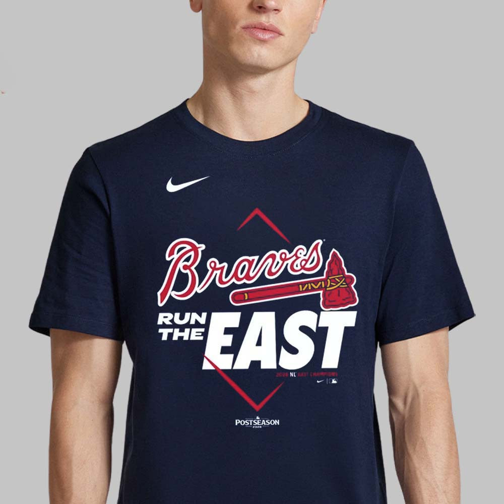 Atlanta Braves 2026 AL East Division Champions Braves Run The East T-Shirt Braves Apparel Fan Gears - Foxy23shop