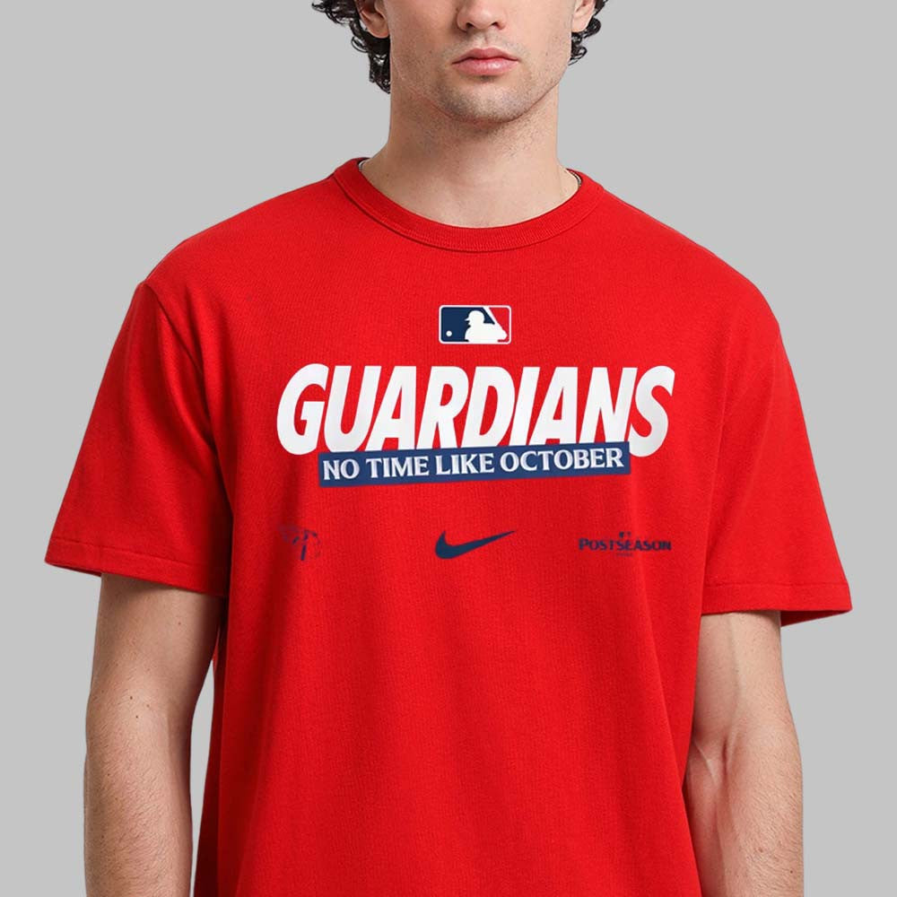 Cleveland Guardians Merch 2026 MLB Postseason Legend No Time Like October Shirt Fan Gear - Foxy23shop