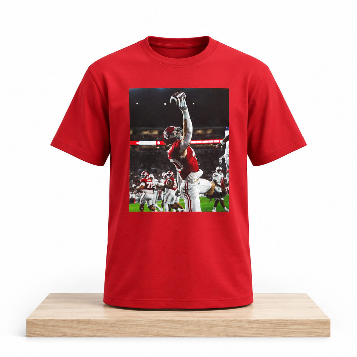 Alabama Crimson Tide Josh Ford One Handed Catch T-Shirt Gifts For Football Lovers - Foxy23shop