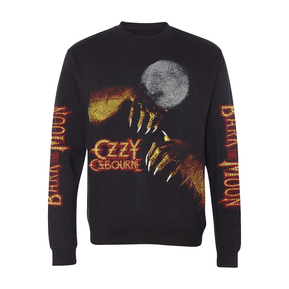 Ozzy Osbourne Merch Bark At The Moon Sweatshirt Ozzy Osbourne Clothing Music Lover Gifts - Foxy23shop