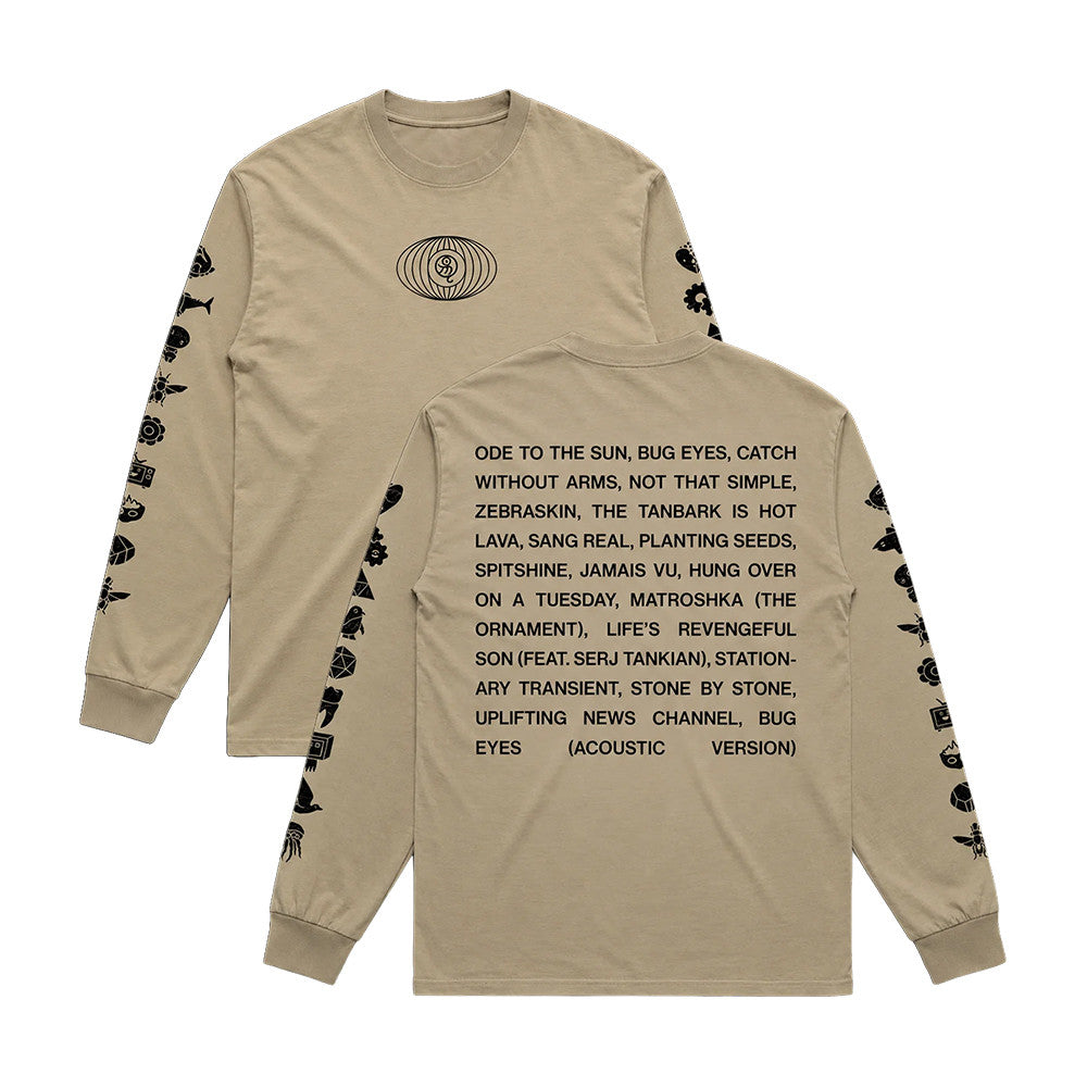 Dredg Merch Cwa20 Tracklist Long Sleeve Shirt Gifts ideas For Dredg Fans - Foxy23shop