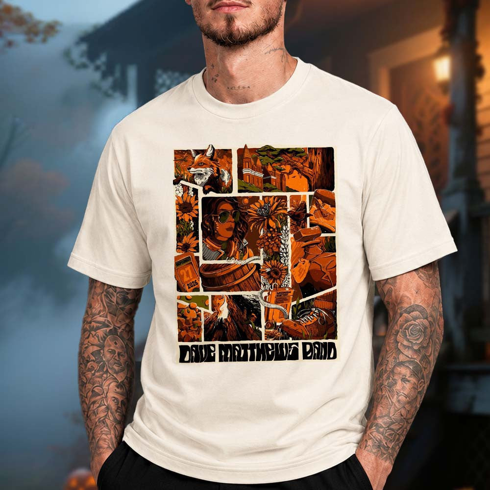 Dave Matthews Band Louisville KY T-Shirt Dave Matthews Merch Presents For Music Lovers - Foxy23shop
