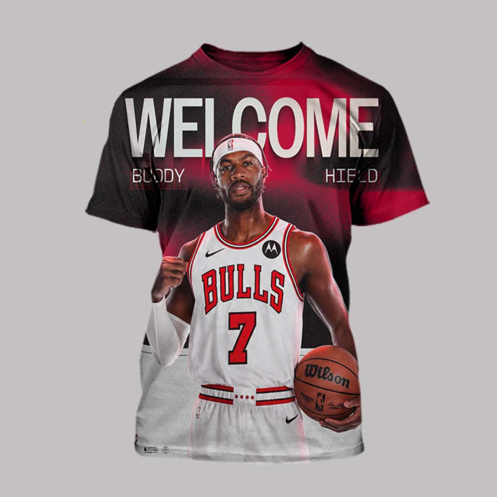 Buddy Hield 7 Welcome To Chicago Bulls 2026 T-Shirt Gifts Idea For Buddy Hield Fans - Foxy23shop