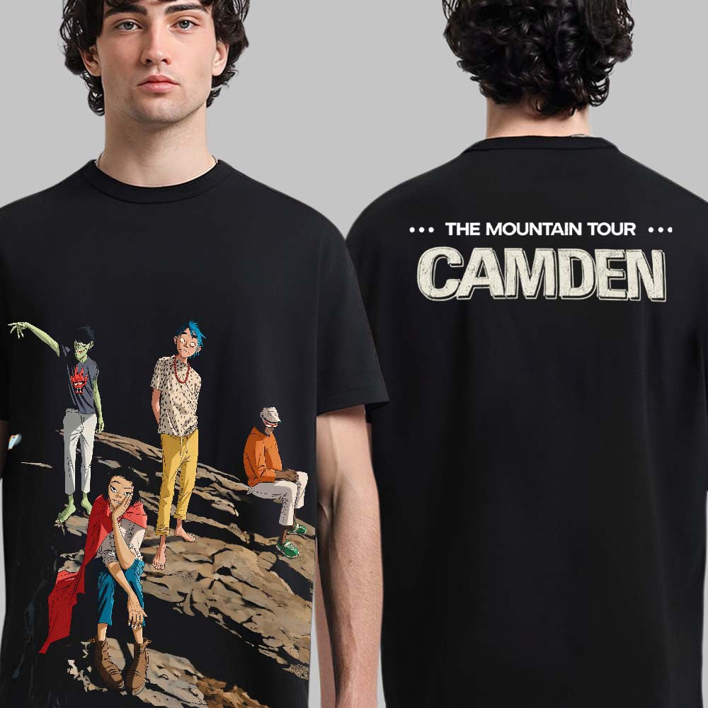 Gorillaz Camden New Jersey 2026 T-Shirt Gorillaz Merch Presents For Music Lover - Foxy23shop