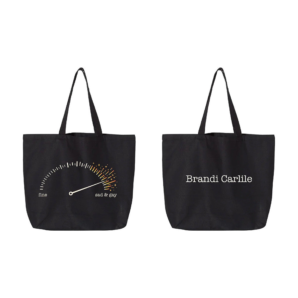 Brandi Carlile Sad Gay Speedometer Tote Bag Brandi Carlile Accessories Gifts For Sister - Foxy23shop