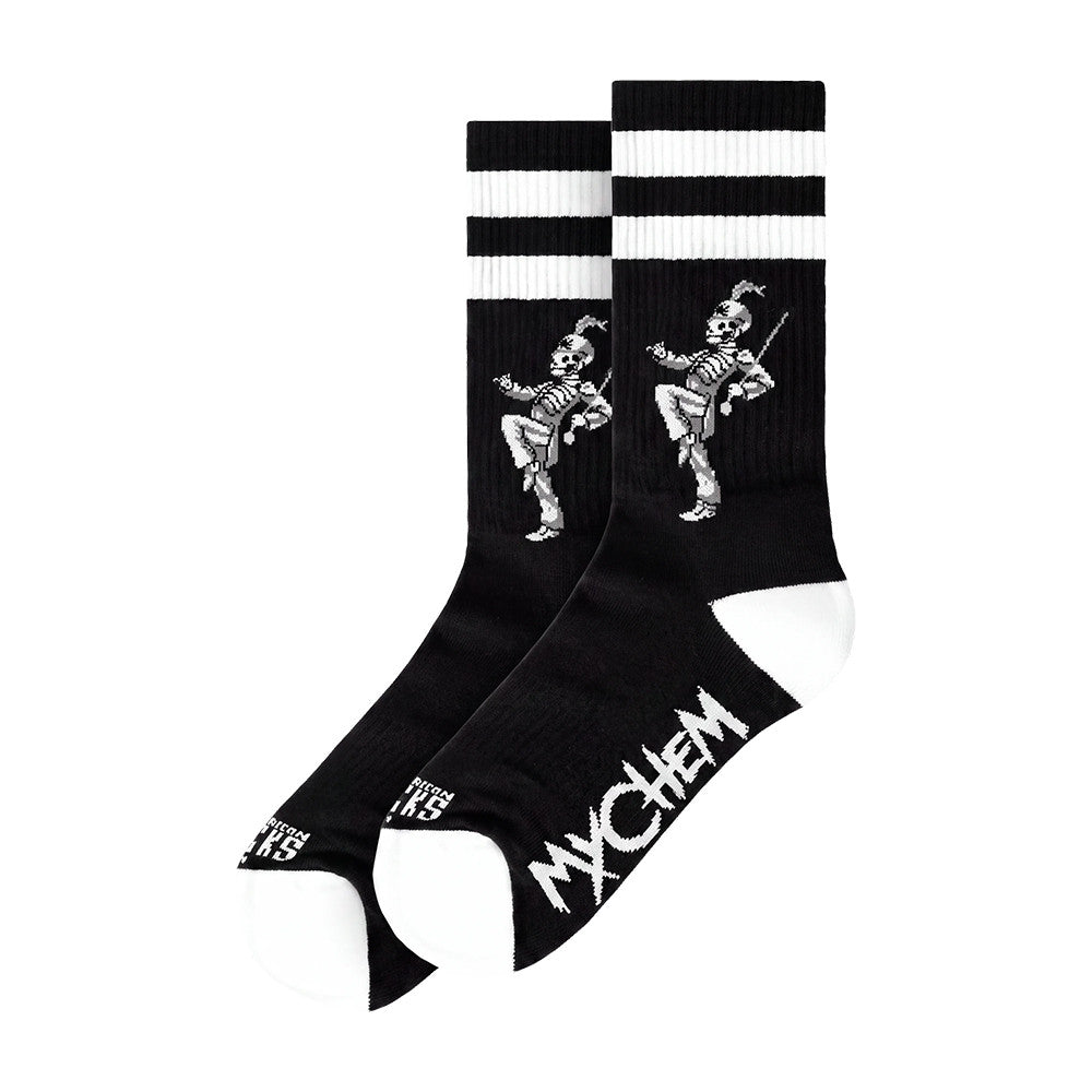 My Chemical Romance Pepe Striped Socks My Chemical Romance Merch Gifts For Fans - Foxy23shop